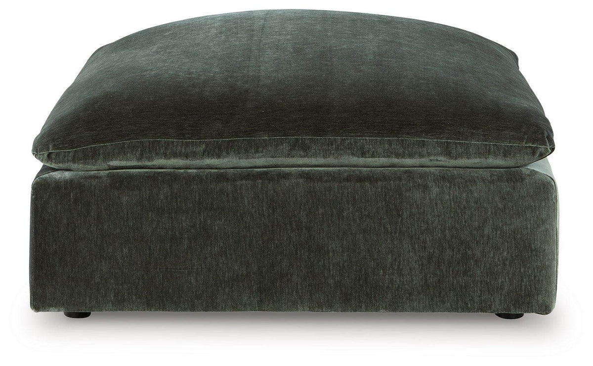 Carriage View - Jade - Oversized Accent Ottoman - Forward Furniture