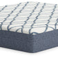 12 Inch Chime Elite 2.0 - White / Blue - California King Mattress