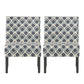 Contemporary Accent Chair with Clean Lines and Rubberwood Tapered Legs, Upholstered Seating for Living Room, 22.5'' L x 29.5'' W x 32'' H, Blue