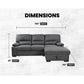 Porter Sleeper Sectional with Cup Holders - Forward Furniture