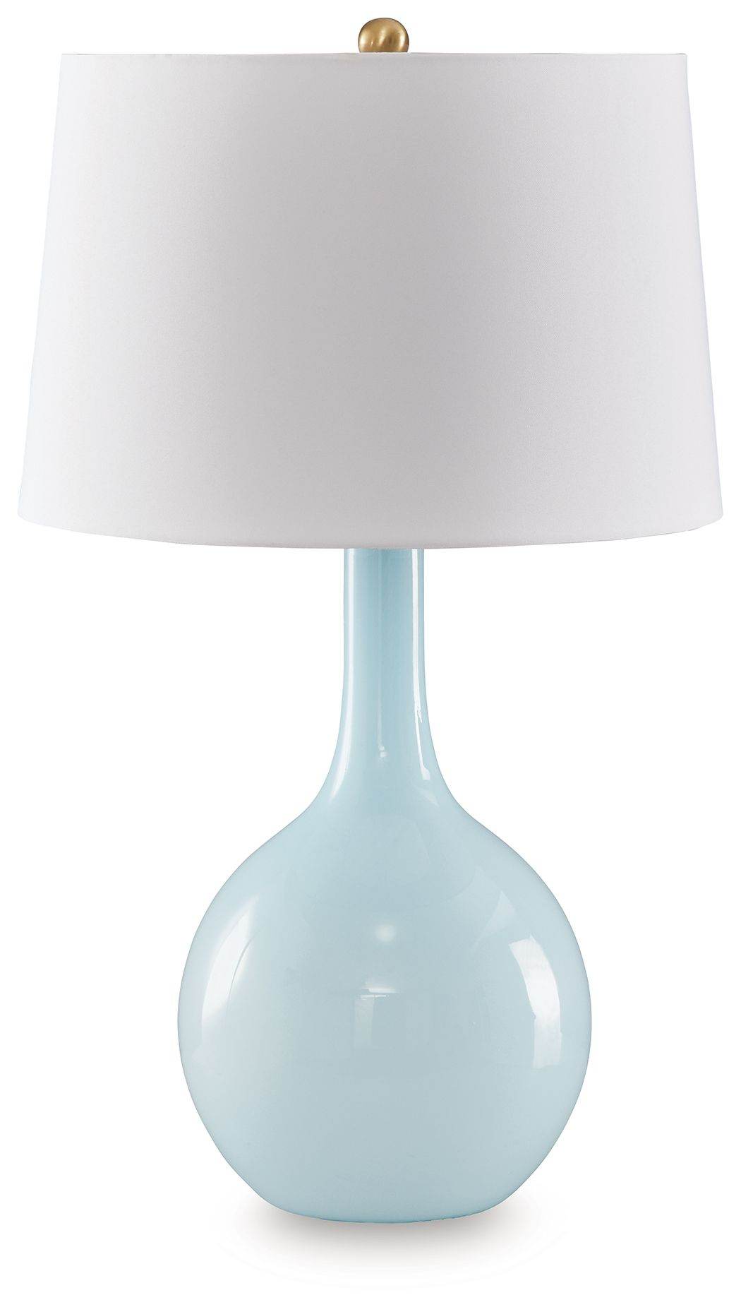 Rylanton - Glass Table Lamp - Aqua