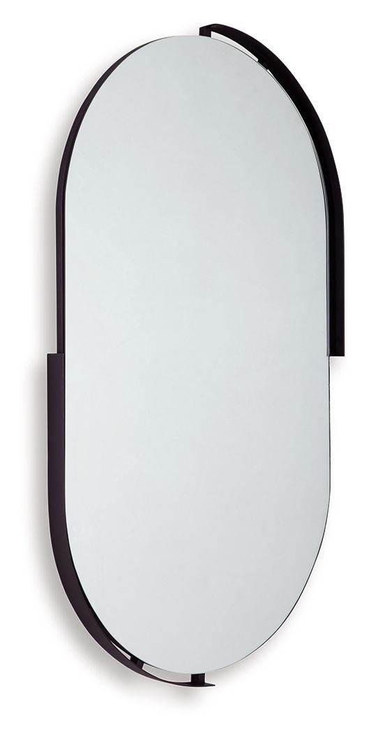 Valkings - Black - Accent Mirror - Forward Furniture