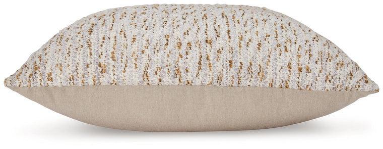 Abler - Pillow (Set of 4) - Ivory / Gray / Gold