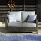 Elite Park - Gray - Loveseat W/Cushion