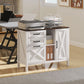 Lateral Filing Cabinet with Drawers, Shelves, Adjustable Hanging Bar for Home Office, Fit A4/Letter Files, White