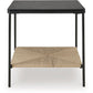 Minrich - Black / Natural - Accent Table