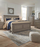 6 Pc. Bed, Dresser, Mirror, Chest