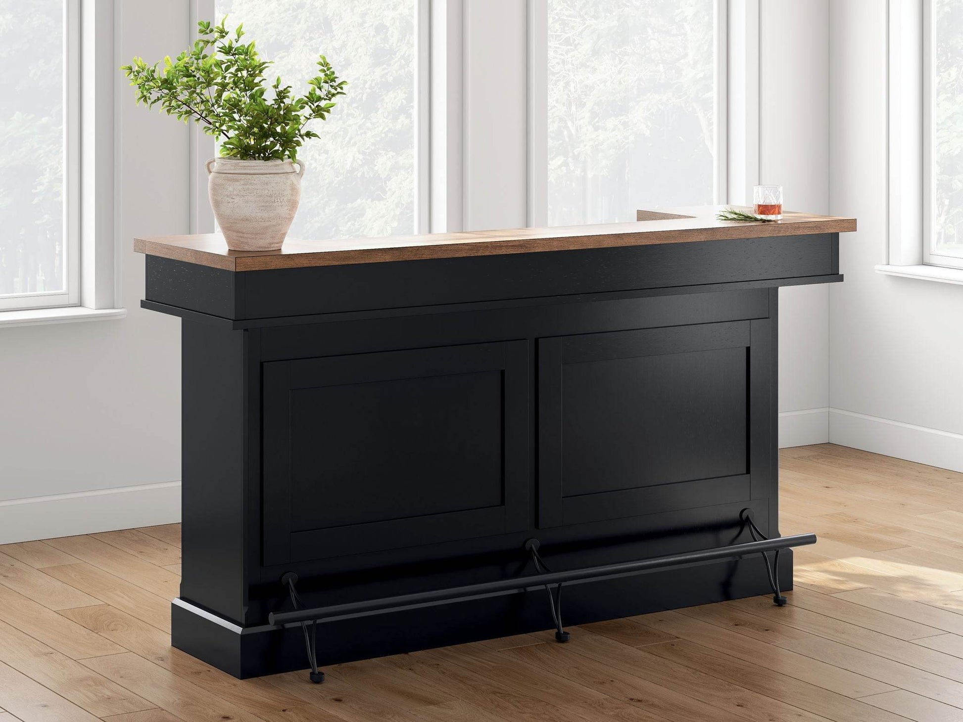 Wildenauer - Brown / Black - Bar - Forward Furniture