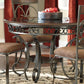 Glambrey - Brown - Round Dining Room Table