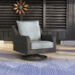 Elite Park - Gray - Swivel Lounge w/ Cushion