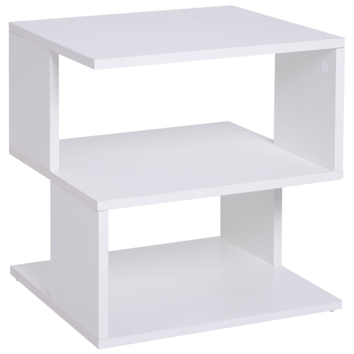 Slim Nightstand for Small Spaces - White