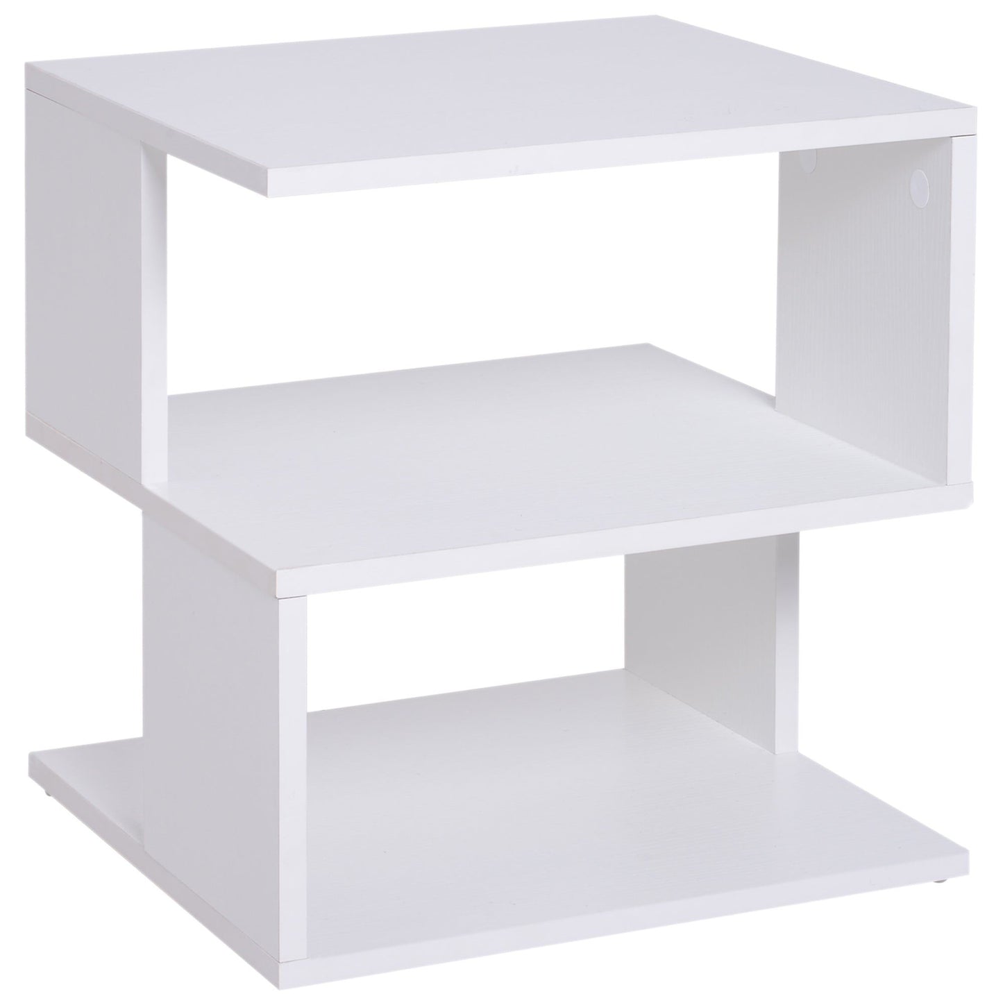 Slim Nightstand for Small Spaces - White