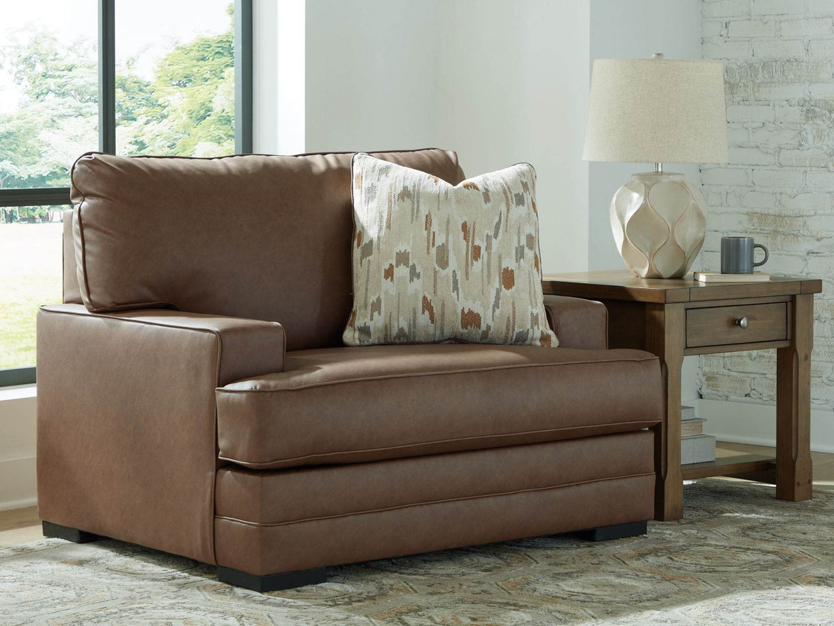 VillaCourt - Caramel - Chair And A Half - Forward Furniture