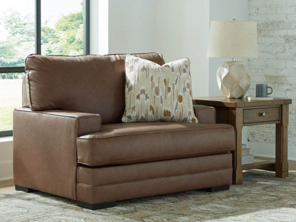 VillaCourt - Caramel - Chair And A Half - Forward Furniture