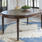 Lavinton - 8 Pc. - Dining Room Extension Table, 6 Side Chairs, Server - Brown