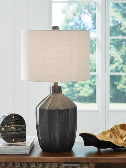 Jilton - Black - Poly Table Lamp - Forward Furniture