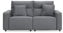 2 Pc. Power Reclining Loveseat Sectional