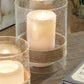 Eudocia - Clear - Candle Holder Set (Set of 2)