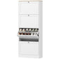 Modern Shoe Storage Cabinet with 4 Flip Drawers and Adjustable Shelves, Shoe Cabinet for 18-24 Pairs of Shoes, White