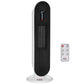 Ceramic Space Heater, Indoor Tower Heater with 45 Degree Oscillation, Remote Control, 24H Timer, Tip-Over & Overheating Protection, 1500W/1000W