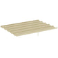 8.5' x 11.5' Retractable Pergola Canopy Replacement, Fit 10' x 13' Frame, Pergola Cover Replacement Top Only, Beige