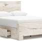 Lawroy - Panel Bed With Storage