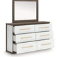 Kendanport - Six Drawer Dresser