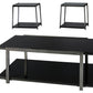 Rollynx - Black - Occasional Table Set (Set of 3)