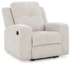 Danum - Zero Wall Recliner - Fabric - Stone