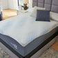 Millennium - 2 Pc. - Cushion Firm Gel Hybrid Twin XL Mattress, Foundation - White
