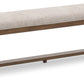 Cabalynn - Oatmeal / Light Brown - Large Uph Dining Room Bench