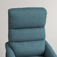 Lift Chair for Elderly, Power Chair Recliner with Remote Control, Side Pockets for Living Room, Blue