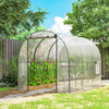 3 x 2 x 2 m Polytunnel Greenhouse with Steel Frame