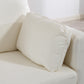 Loveseat Sofa, 55" Small Sofa Couch with 2 Pillows, Metal Legs for Living Room, Bedroom, Apartment, Cream White