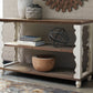 Alwyndale - Antique White / Brown - Console Sofa Table