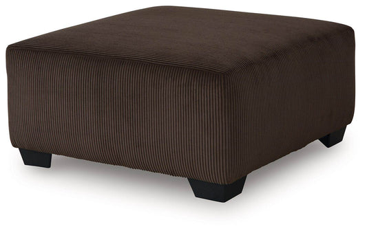 Kimlee - Chocolate - Oversized Accent Ottoman - Forward Furniture