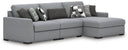 3 Pc. Right Arm Facing Corner Chaise Sectional