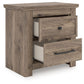 Rusticott - Two Drawer Night Stand - Brown