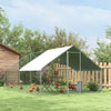 9.8' x 13.1' x 6.6' Chicken Coop Cage with Lockable Door