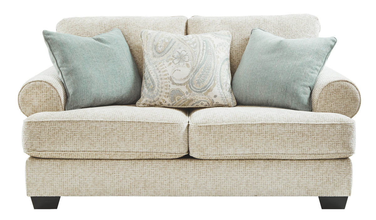 Monaghan - Sandstone - Loveseat - Forward Furniture