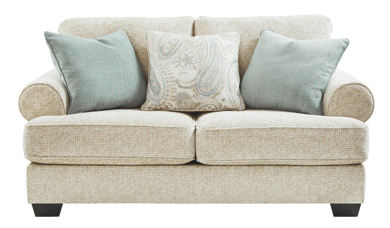 Monaghan - Sandstone - Loveseat - Forward Furniture