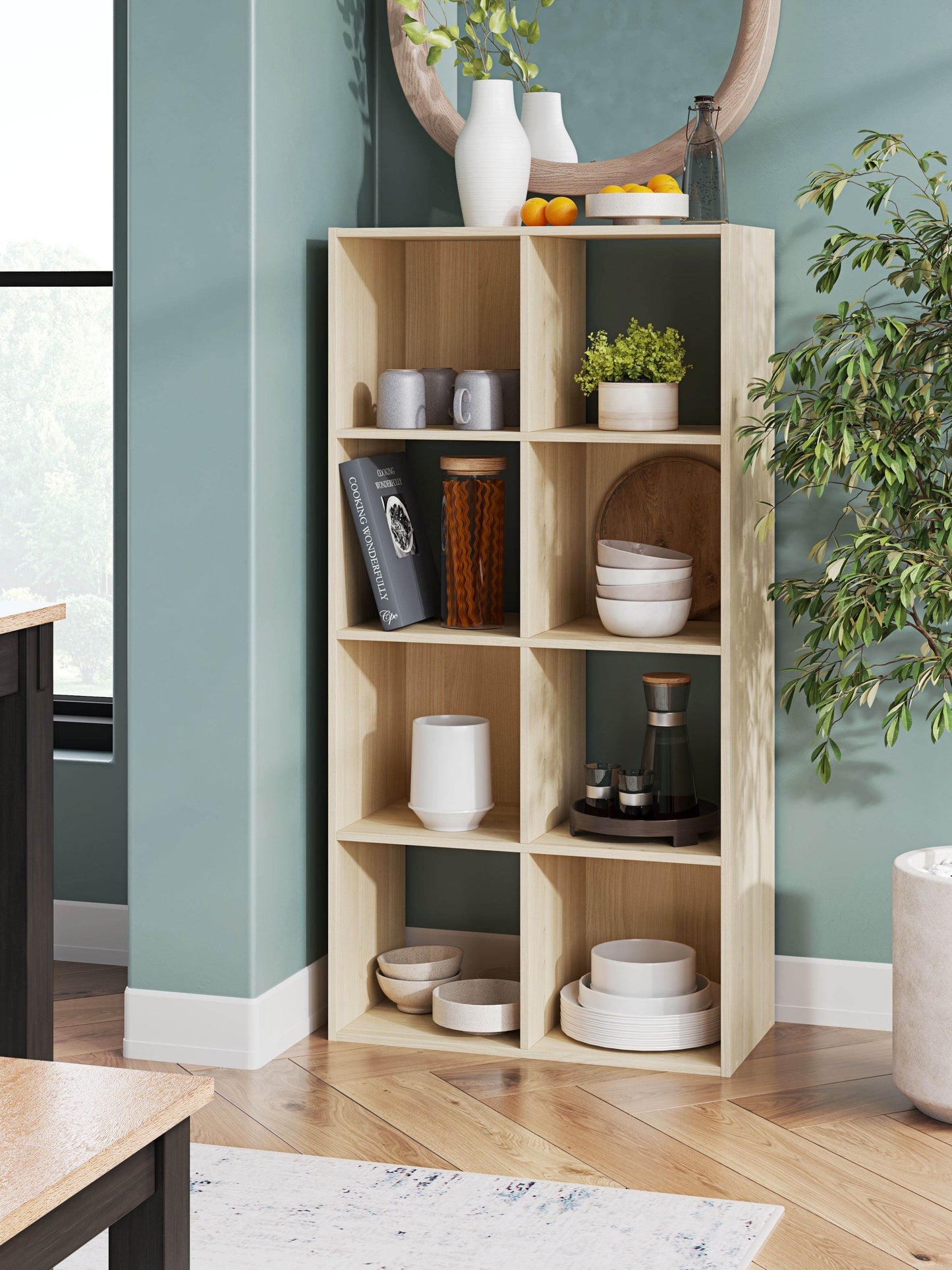 Piperton - Cube Organizer - Wood - Forward Furniture