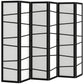 66.9" Folding Room Divider, 6 Panel Wall Partition with Wood Frame for Bedroom, Home Office, White