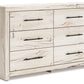 Lawroy - Light Natural - Six Drawer Dresser