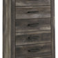 Wynnlow - Five Drawer Chest - Gray
