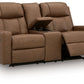 Mackmenville - Double Reclining Loveseat With Console