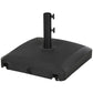 66 lb Heavy Duty Patio Umbrella Stand Filled Umbrella Holder Market Umbrella Base for Outdoor Garden Backyard Black