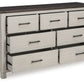 Darborn - Gray / Brown - Dresser