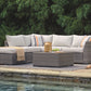 Cherry Point - Gray - 4 Pc. - Lounge Set