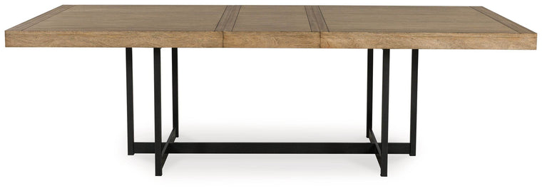 Tomtyn - Light Brown - Rectangular Dining Room Extension Table - Forward Furniture